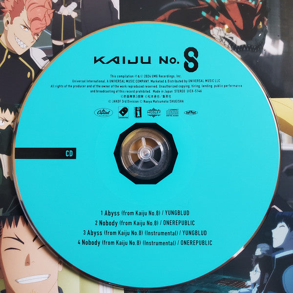 Yungblud (3) / OneRepublic : Abyss / Nobody (from Kaiju No. 8) (CD, Single + Blu-ray + Single, Ltd, 10")