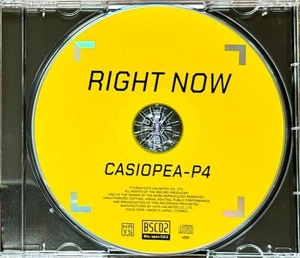 Casiopea : Right Now (CD, Album, BSC)