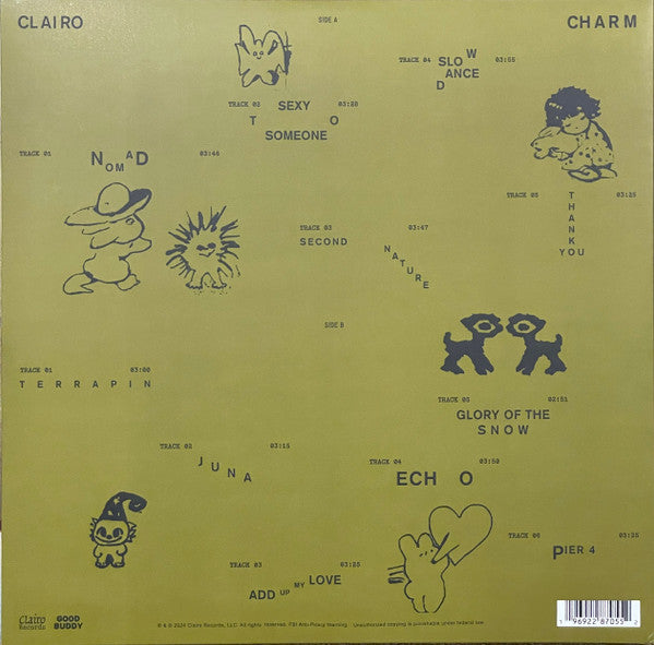 Clairo (2) : Charm (LP, Album, Ltd, Yel)