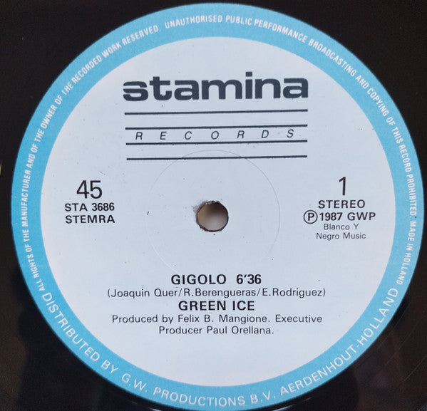 Green Ice : Gigolo (12")