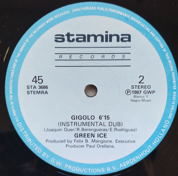 Green Ice : Gigolo (12")