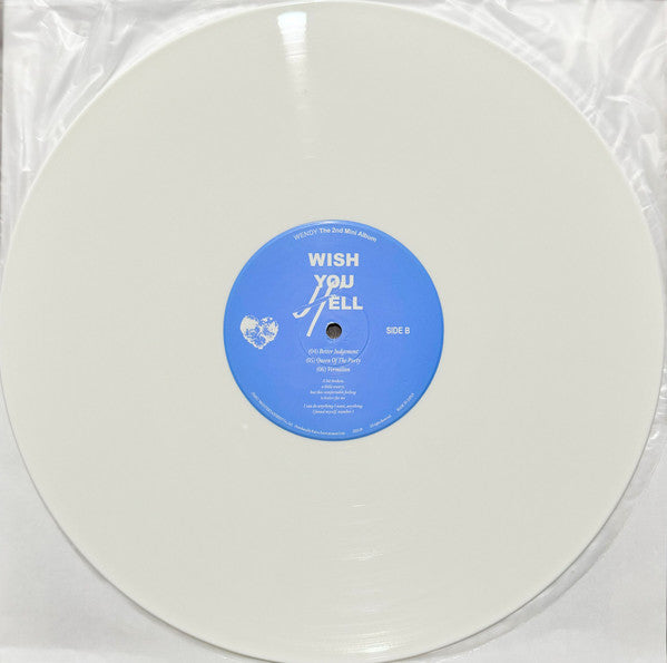 Wendy (54) : Wish You Hell (12", EP, Whi)