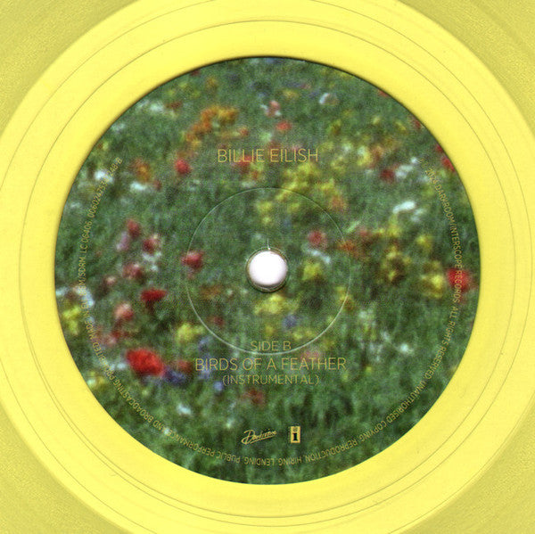 Billie Eilish : Birds Of A Feather (7", Single, Ltd, Yel)