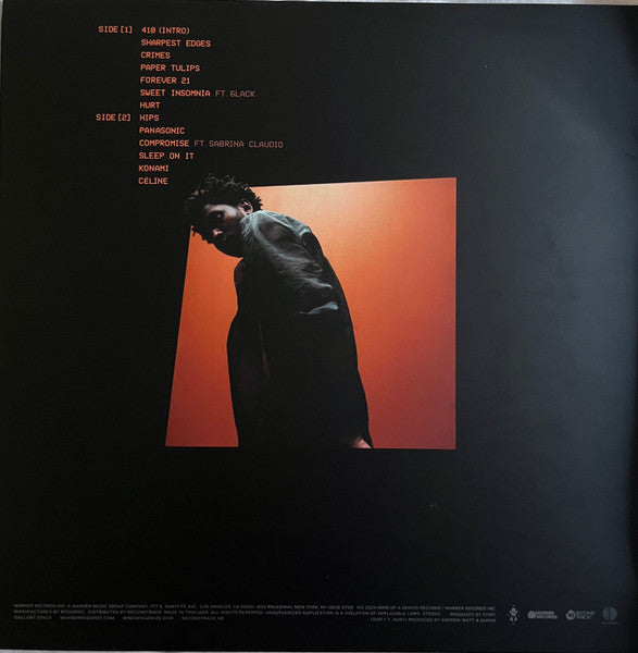 Gallant : Sweet Insomnia (LP, Album)
