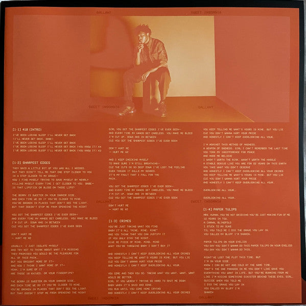 Gallant : Sweet Insomnia (LP, Album)