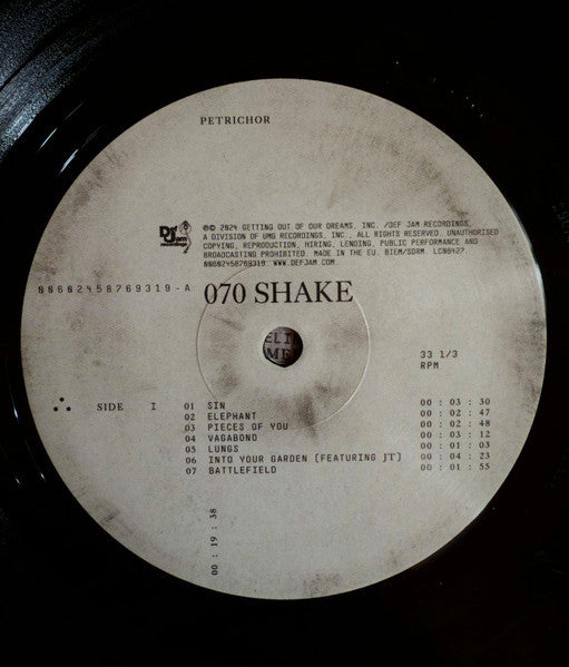 070 Shake : Petrichor (LP, Album)