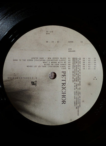 070 Shake : Petrichor (LP, Album)