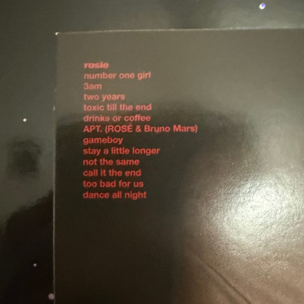 Rosé (2) : Rosie (LP, Album, Ltd, Spo)