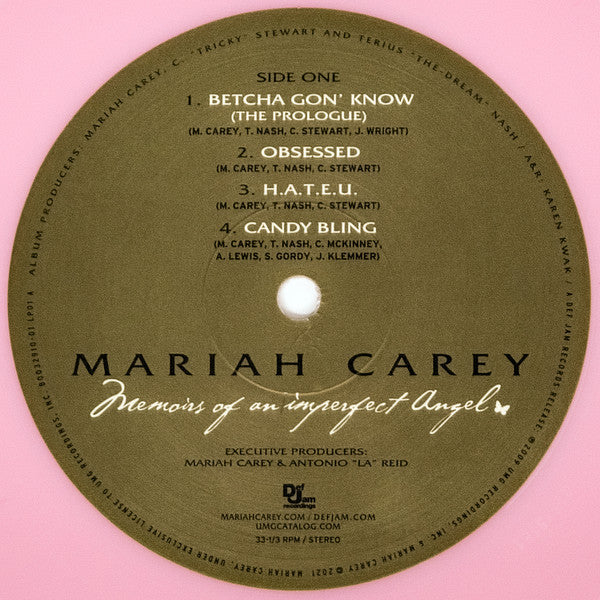 Mariah Carey : Memoirs Of An Imperfect Angel (2xLP, Album, Ltd, RE, Pin)
