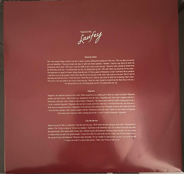 Laufey (2) : Typical Of Me (12", EP)