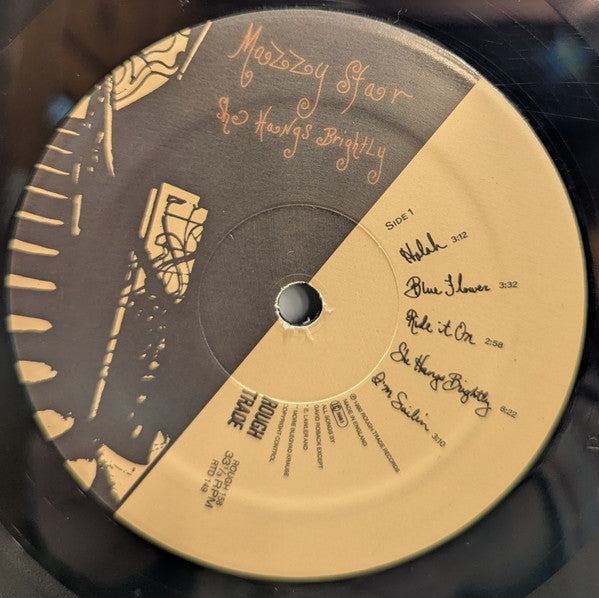 Mazzy Star : She Hangs Brightly (LP, Album, Unofficial)