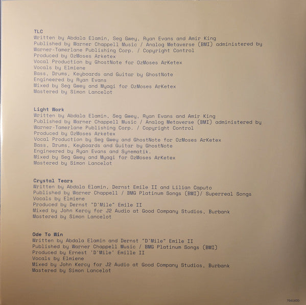 Elmiene : Anyway I Can (LP, Ltd, San)