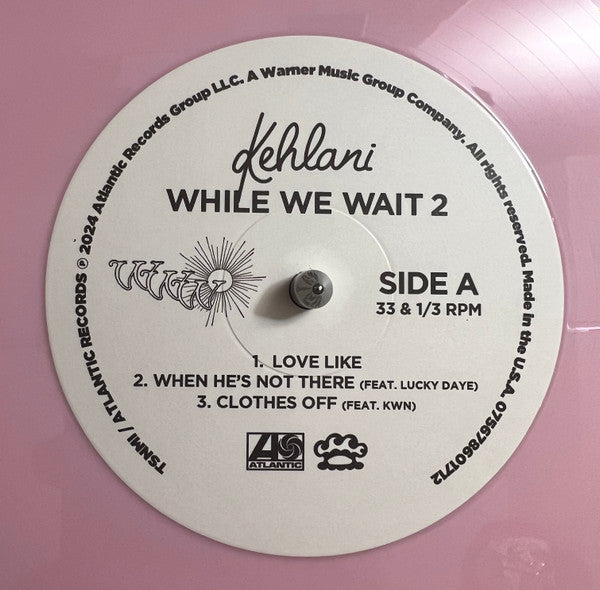 Kehlani : While We Wait 2 (2x12", Ltd, Mixtape, Pin)