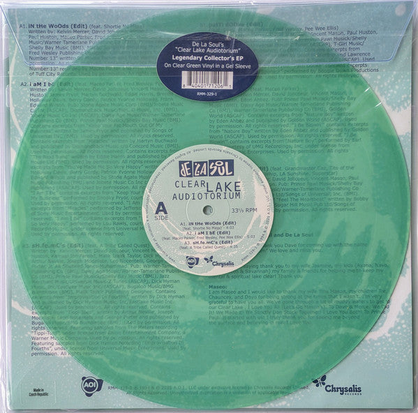 De La Soul : Clear Lake Audiotorium (LP, EP, Ltd, RE, RP, Tra)