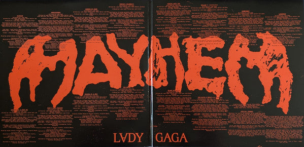Lady Gaga : Mayhem (LP + LP, S/Sided, Etch + Album, Blu)