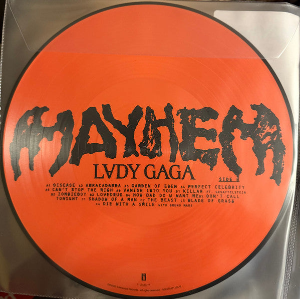 Lady Gaga : Mayhem (LP, Pic + LP, S/Sided, Pic + Album, Ltd)