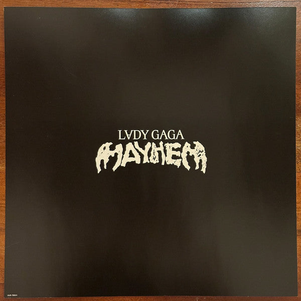 Lady Gaga : Mayhem (LP + LP, S/Sided, Etch + Album, Ltd)