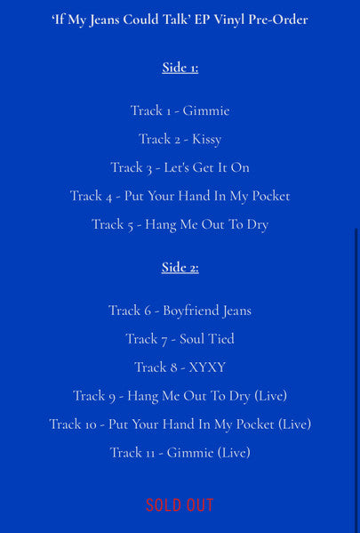 Kyle Dion : If My Jeans Could Talk (LP, Yel)