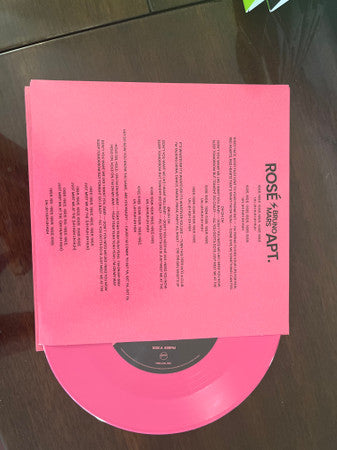 Rosé (2), Bruno Mars : APT.  (7", S/Sided, Single, Ltd, Hot)