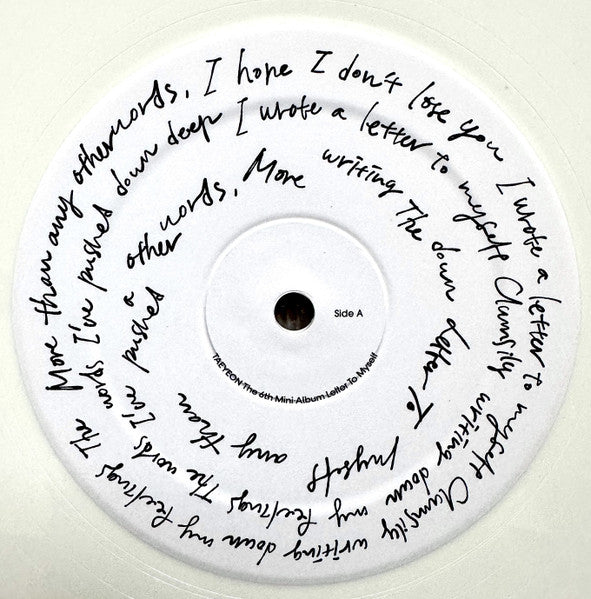 태연 : Letter To Myself (LP, Ltd, Whi)