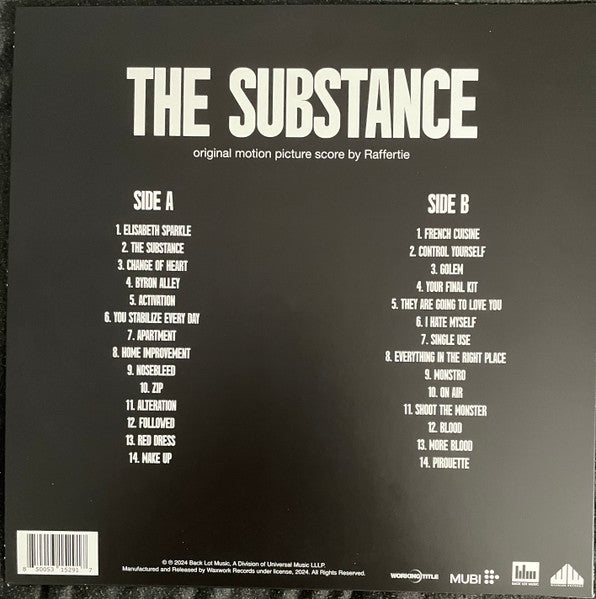 Raffertie : The Substance (LP, Ltd, Tra)