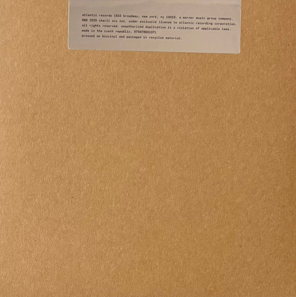 Charli XCX Feat. Billie Eilish : Guess (7", RSD, Single)