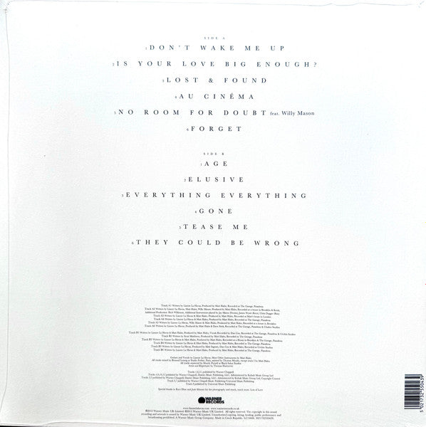 レコード　LIANNE LA HAVAS is your love big LP Buy Lianne La Havas : Is Your Love Big Enough? (LP, Album
