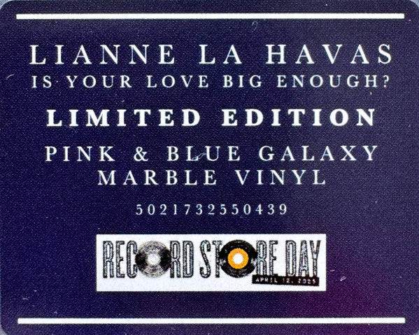 Buy Lianne La Havas : Is Your Love Big Enough? (LP, Album