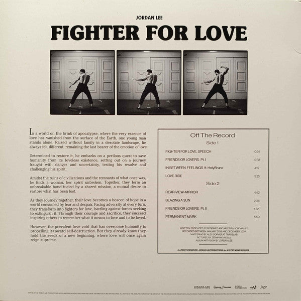 Jordan Lee (3) : Fighter For Love (LP, Album)