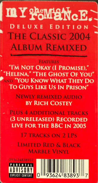 My Chemical Romance : Three Cheers For Sweet Revenge (LP, Album, RE + LP, S/Sided, Etch + Dlx, Ltd, RM, )
