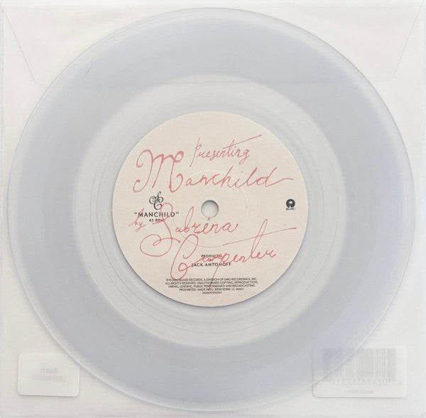 Sabrina Carpenter : Manchild (7", Single, Cle)