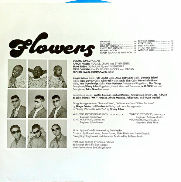 Durand Jones & The Indications : Flowers (LP, Album, Ltd, Blu)