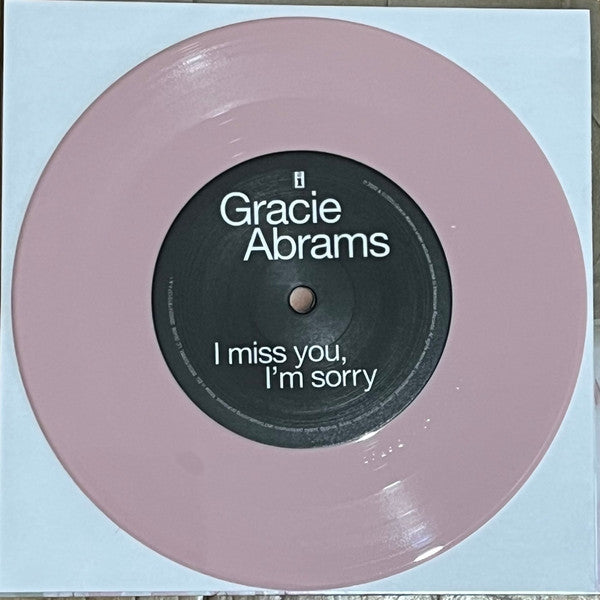 Gracie Abrams : I Miss You, I'm Sorry / I Love You, I'm Sorry (7", Single, Lig)