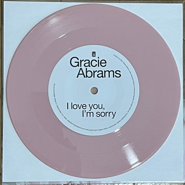 Gracie Abrams : I Miss You, I'm Sorry / I Love You, I'm Sorry (7", Single, Lig)