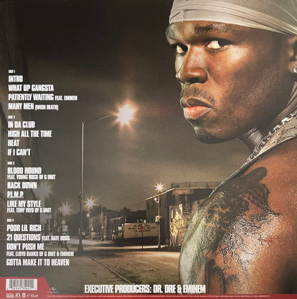 50 Cent : Get Rich Or Die Tryin' (2xLP, Album, Ltd, RE, RP, Red)