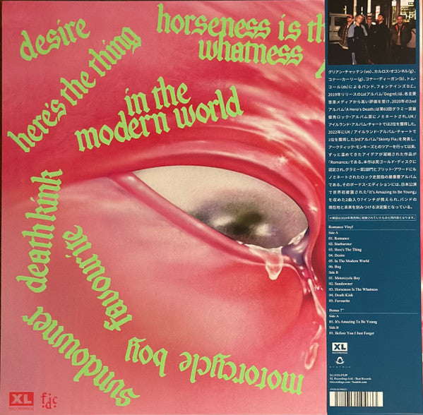 Fontaines D.C. : Romance (2xLP, Album, Ltd, RE, Tur)