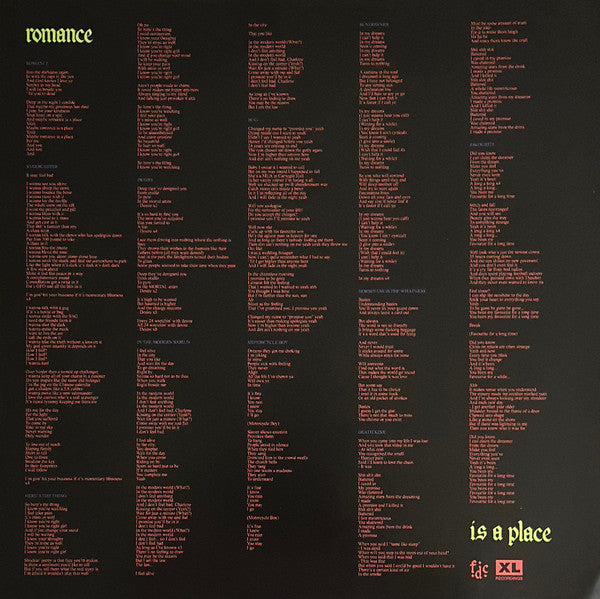 Fontaines D.C. : Romance (2xLP, Album, Ltd, RE, Tur)