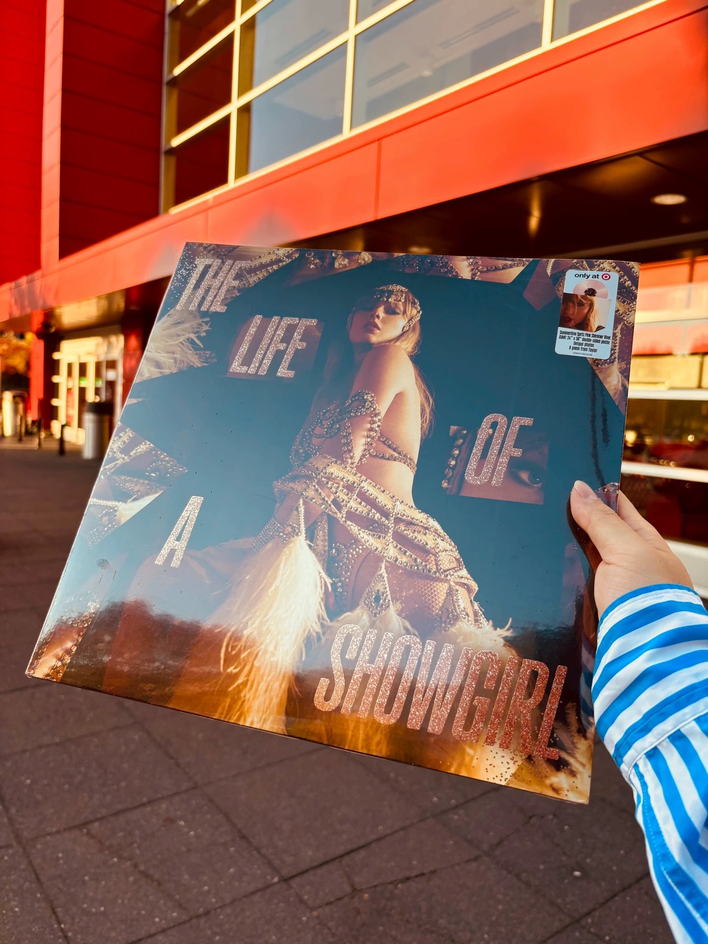 Taylor Swift – The Life of a Showgirl Target Exclusive Pink Vinyl LP