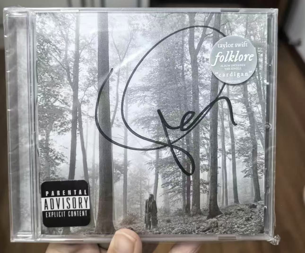 Taylor Swift folklore Signed CD Brand New Sealed Read Desc
