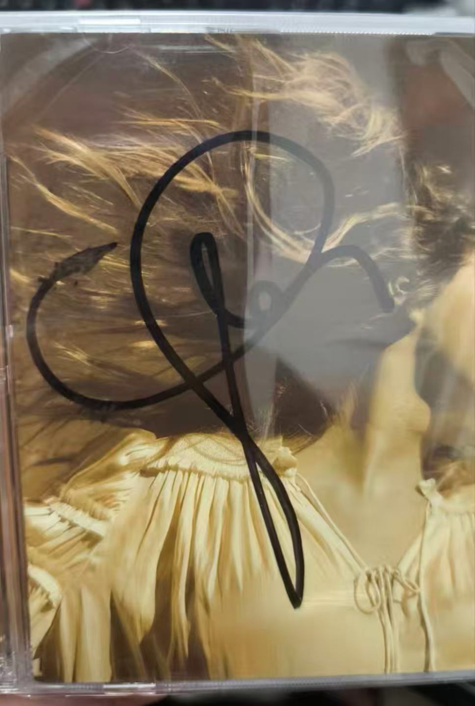 Taylor Swift Fearless (Taylor's Version) Autographed CD Sealed