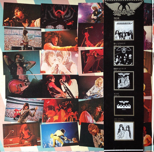 Aerosmith = Aerosmith : Live! Bootleg = ライヴ・ブートレッグ (2xLP, Album, Gat)