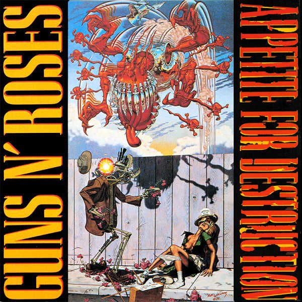 Guns N' Roses : Appetite For Destruction (LP, Album, Unc)