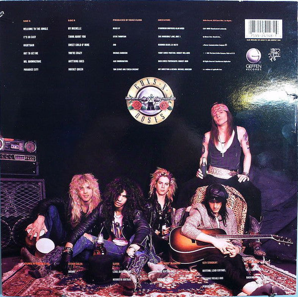 Guns N' Roses : Appetite For Destruction (LP, Album, Unc)