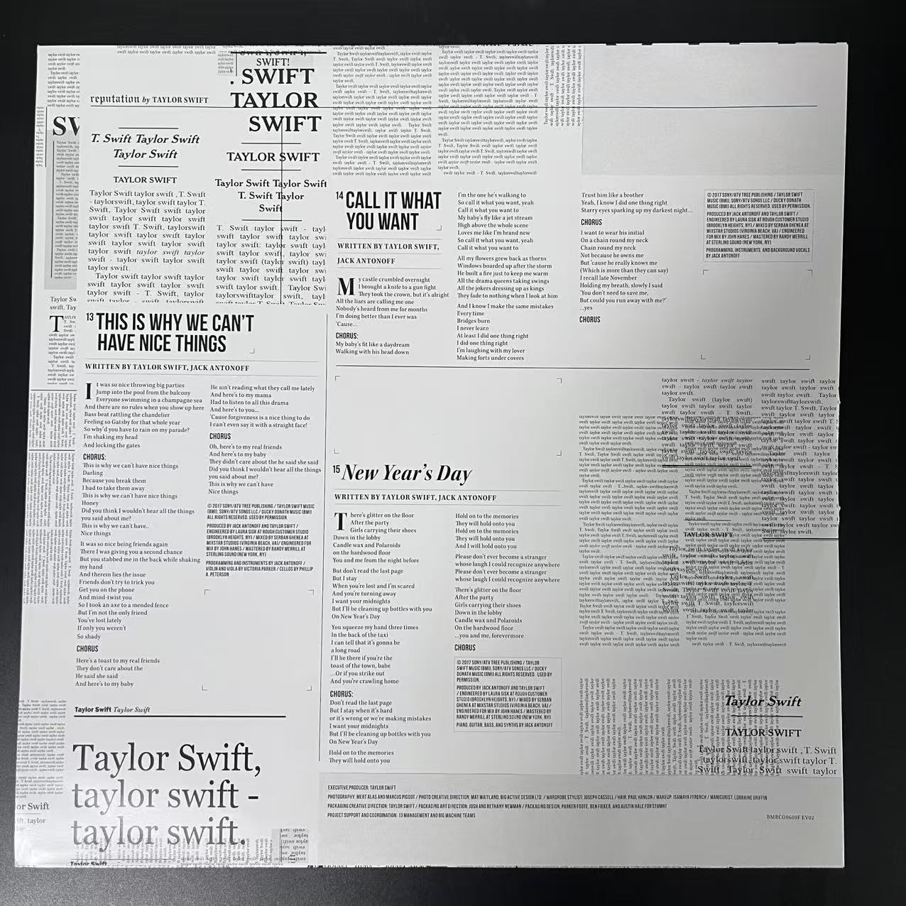 Taylor Swift – Reputation Picture Disc 2LP M/NM