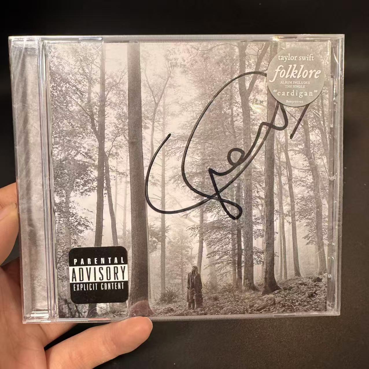 Taylor Swift - folklore Hand-Signed CD Sealed Authentic