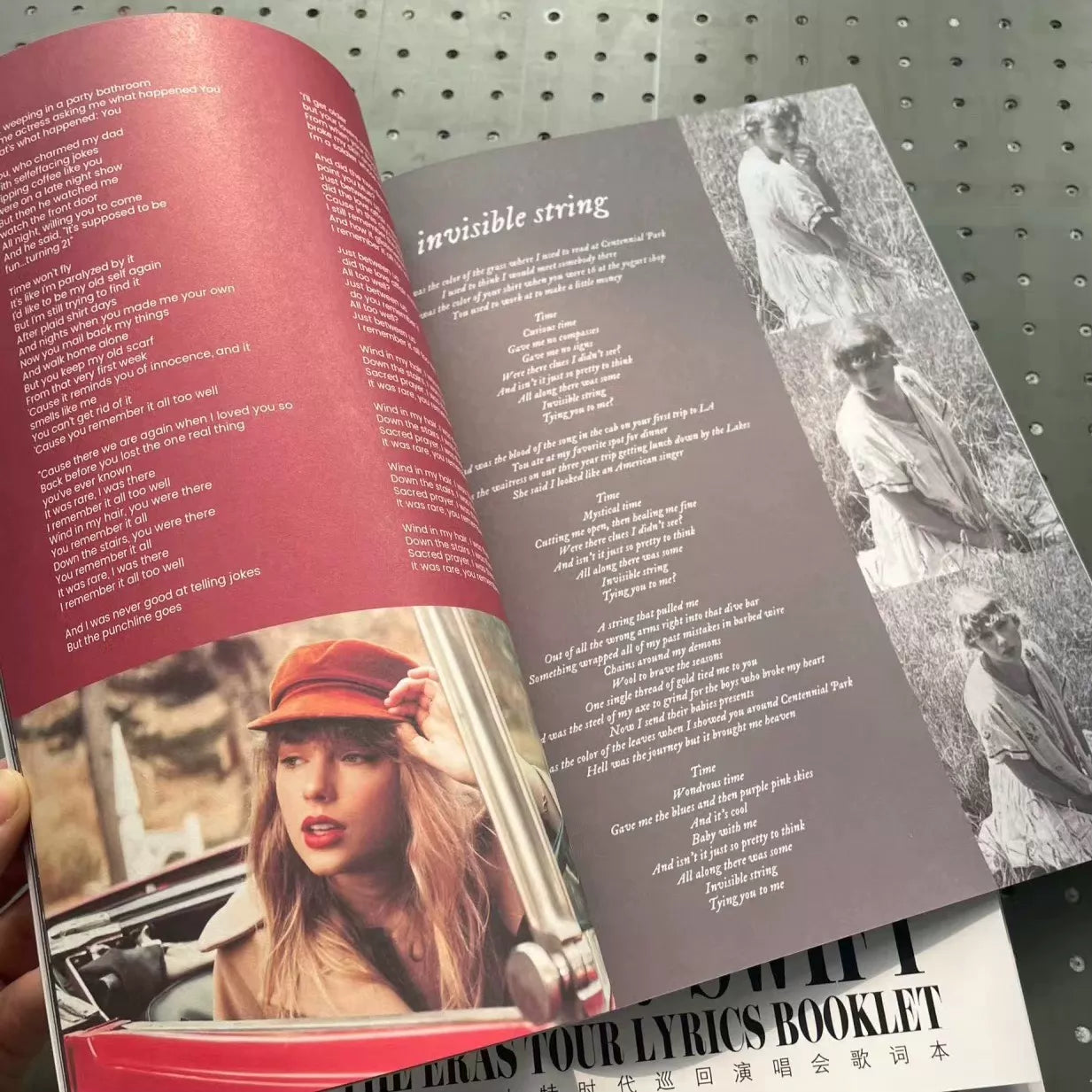 Taylor Swift The Eras Tour Lyrics Booklet – Fan-Made