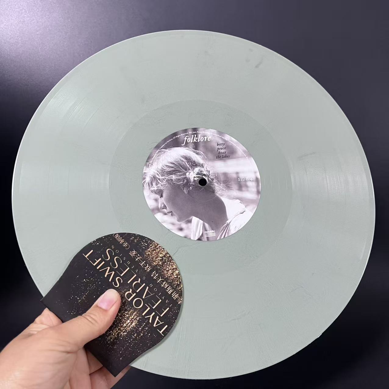 Taylor Swift – Folklore Stolen Lullabies Green Vinyl 2LP VG+/VG+
