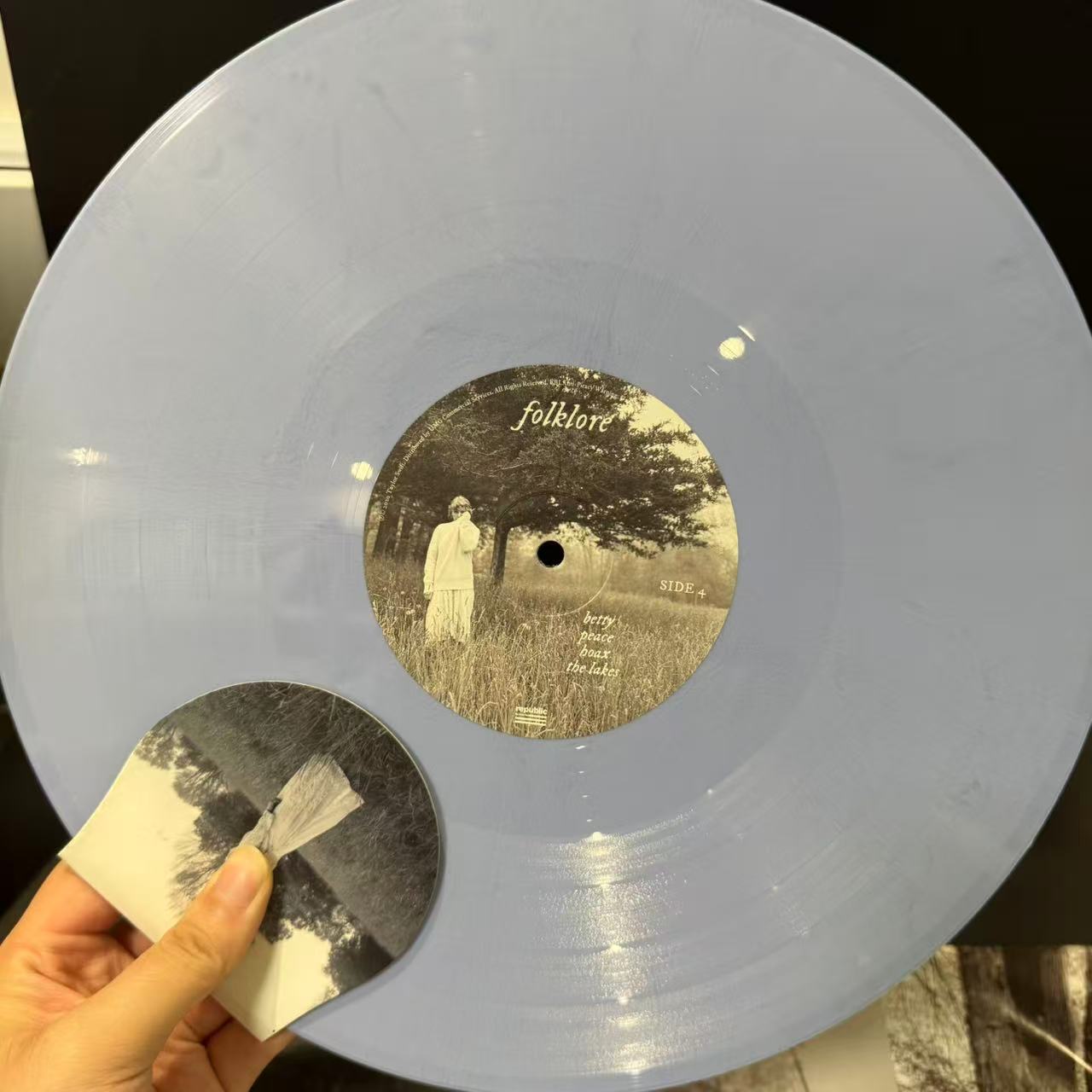 Taylor Swift - Folklore (2xLP, Album, Dlx, Ltd, Azu)
