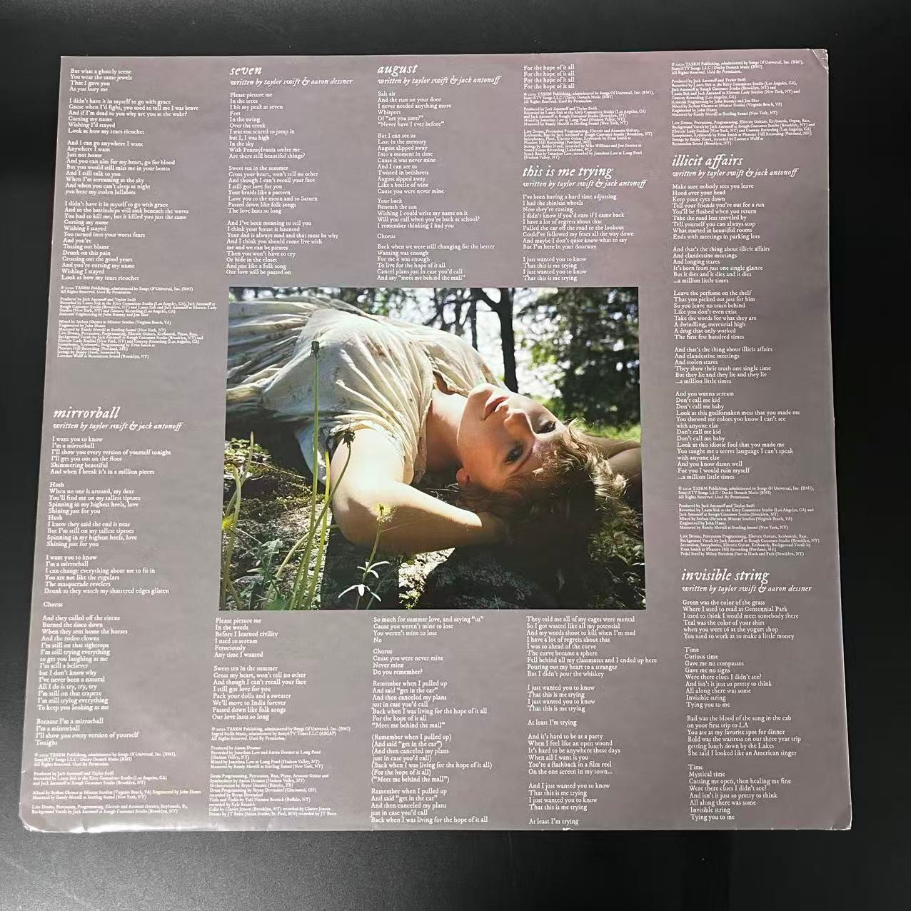 Taylor Swift – Folklore Stolen Lullabies Green Vinyl 2LP Made In France Sealed M/VG+