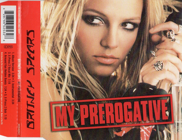 Britney Spears : My Prerogative (CD, Maxi)
